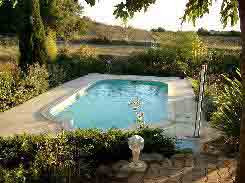 La piscine � votre disposition